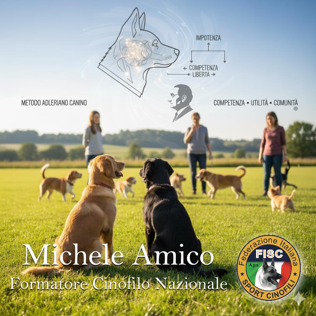 Michele Amico - Formatore Educatore Cinofilo Nazionale